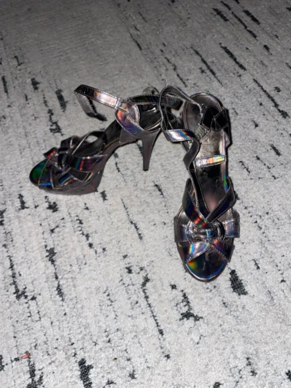 Strappy Platform Heels